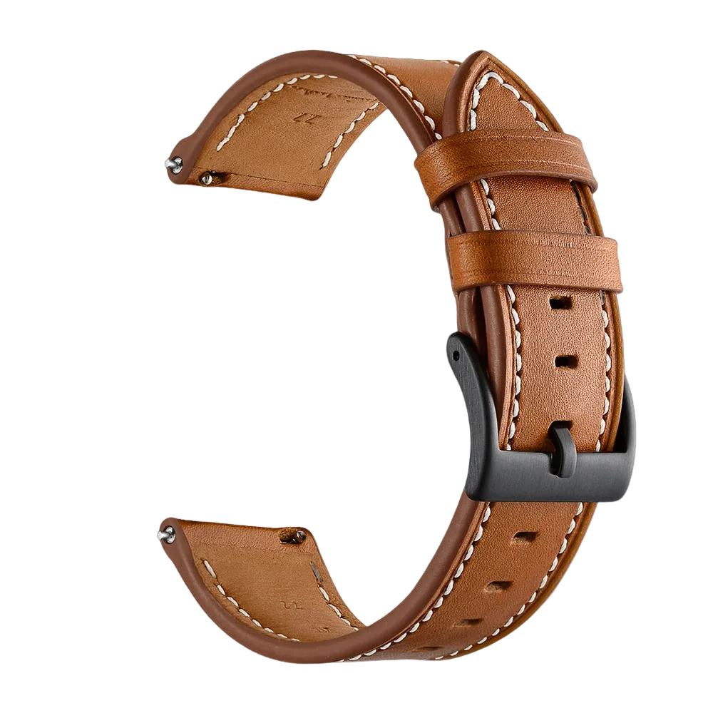 Leren bandje bruin