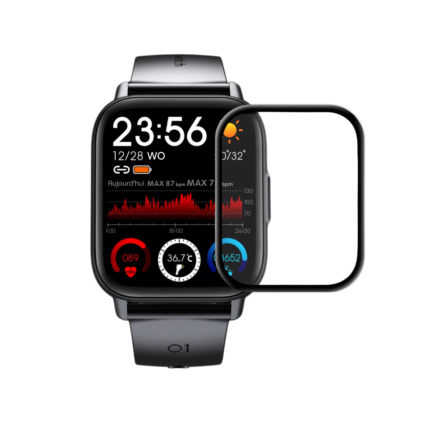 HEALTH SMARTWATCH 2 Screenprotector